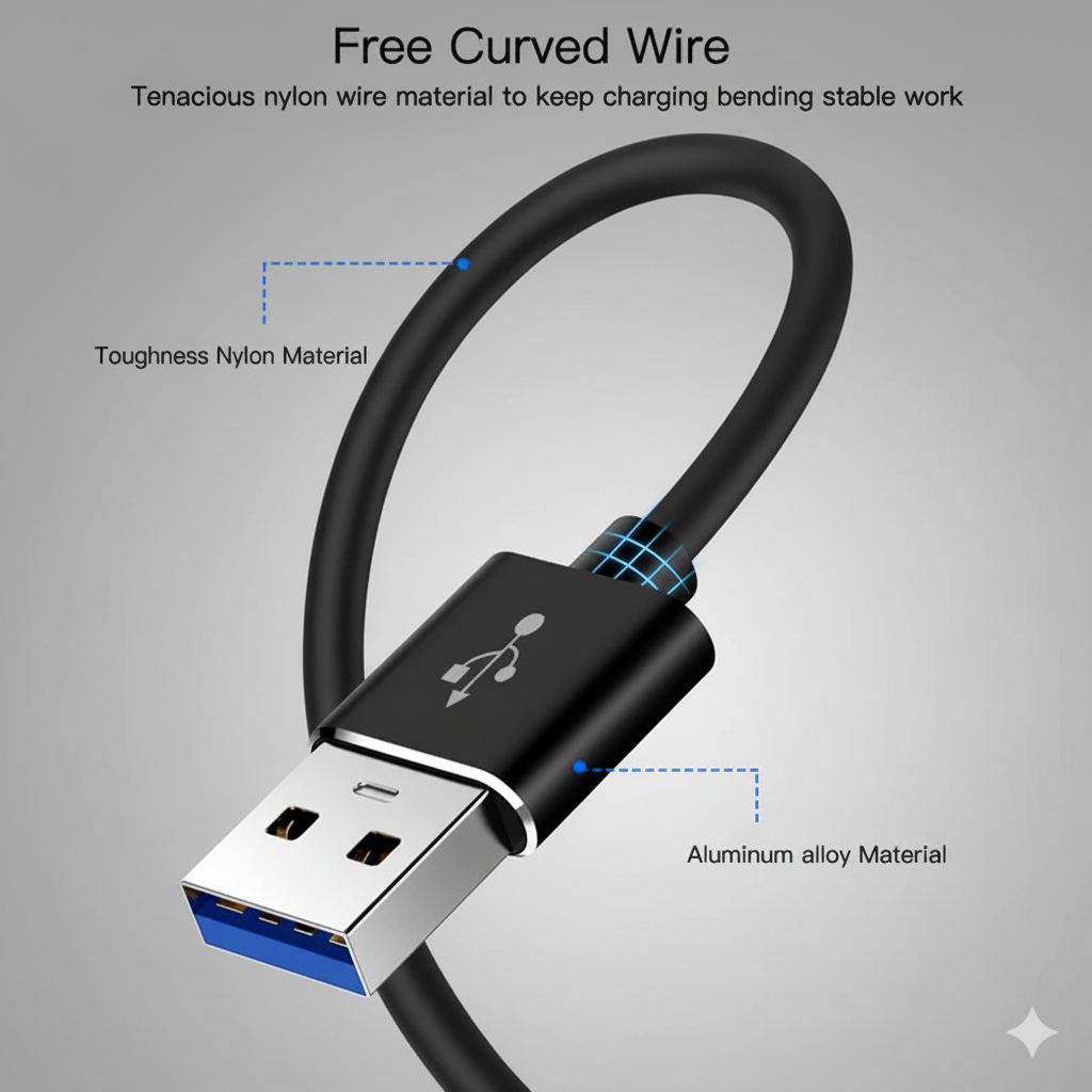 USB 3.0 Male to Female Extension Cable High-Speed Data Transfer For Webcam, USB Keyboard, Mouse, Flash Drive, Hard Drive, VR, Xbox USB 3.0 Male to Female Extension Cable High-Speed Data Transfer For Webcam, USB Keyboard, Mouse, Flash Drive, Hard Drive, VR, Xbox